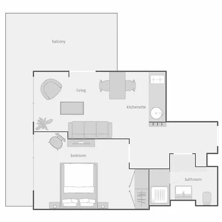 Smartments West Lejlighedshotel 4*